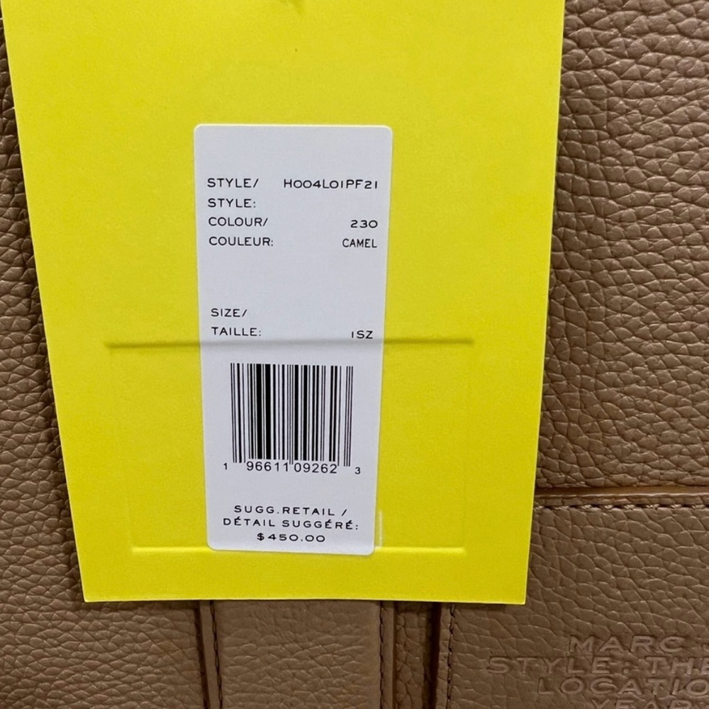Marc Jacobs Medium Tote Bag (Camel) - Picture 8 of 10